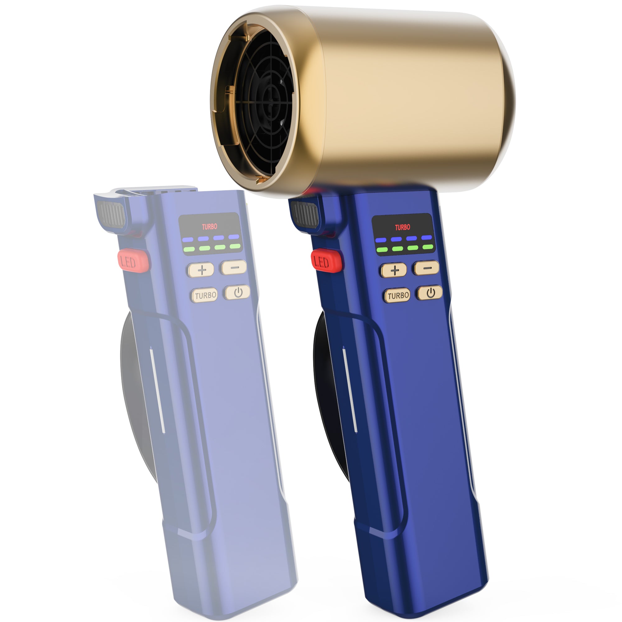 VortLab 730PRO Car Blower for Drying Cordless | Up to 260MPH 740CFM Turbo - Gloden